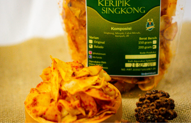 Kripik Singkong Balado